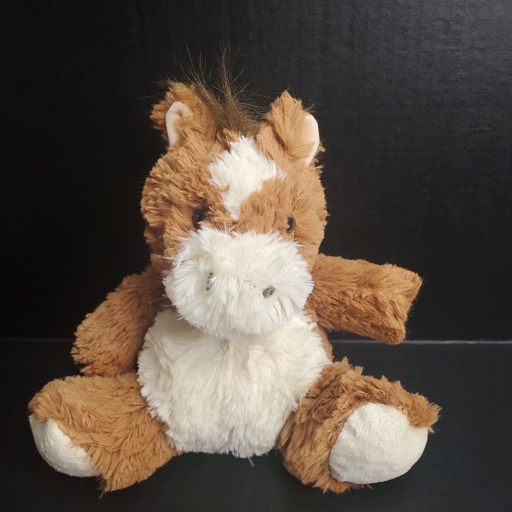 Animal Alley Plush Brown Horse 9" Geoffrey Inc Beanbag Bottom‎ ToysRUs 2007